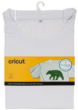 Cricut T-skjorte med rund hals for menn Blank - Stor