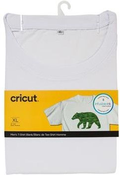 Cricut T-skjorte med rund hals for menn Blank - Xl