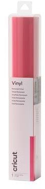 Cricut Premium Vinyl Permanent 30,5 x 122 cm - Mörkrosa