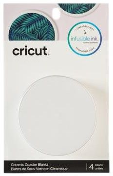 Cricut Round Coasters Blank 4-pakning