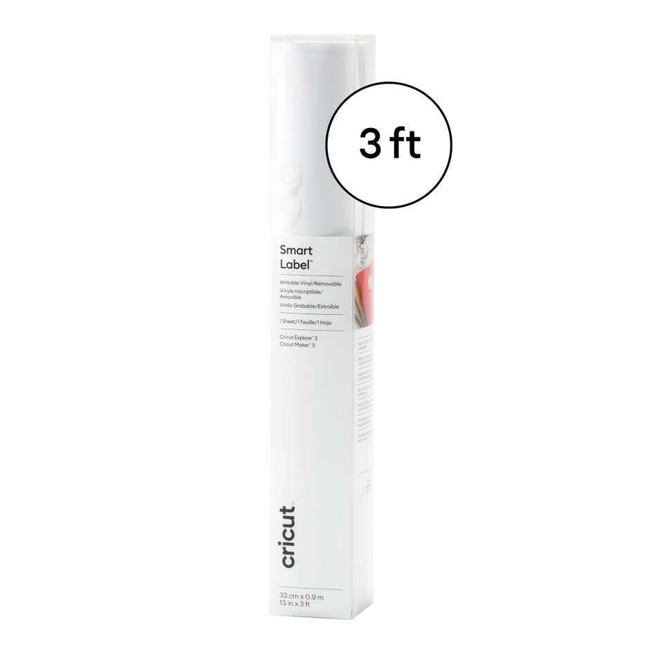 Cricut Smart Label Writable Vinyl Removable 33 x 91 cm - År