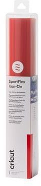 Cricut SportFlex Iron-On 28 x 60 cm - Rød