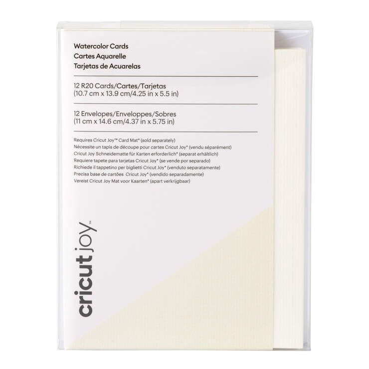Cricut akvarellkort R20 12-pakning