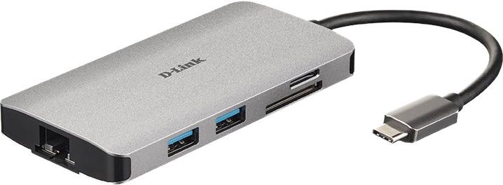 D-Link DUB-M810 8-i-1 USB-C-hub