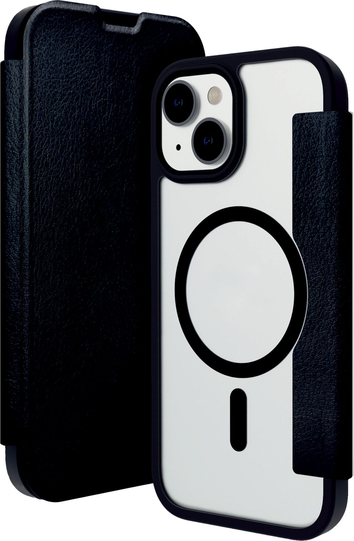 Dbramante1928 Helsinki Magsafe Mobiltelefonetui Folio Sort Iphone 15 Sort