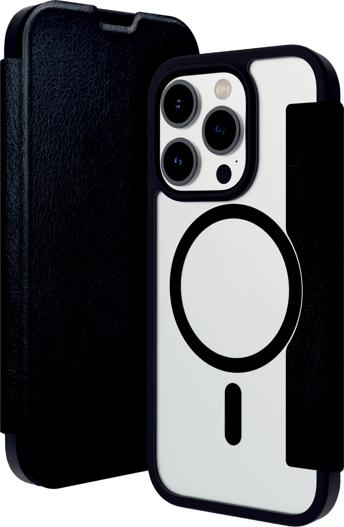 Dbramante1928 Helsinki Magsafe Mobiltelefonetui Folio Sort Iphone 15 Pro Max Sort