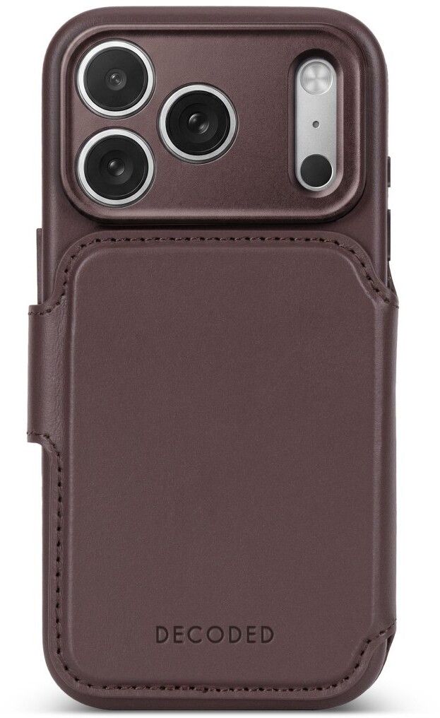 Decoded Detachable Wallet (iPhone 17 Pro/18 Pro) - Brun