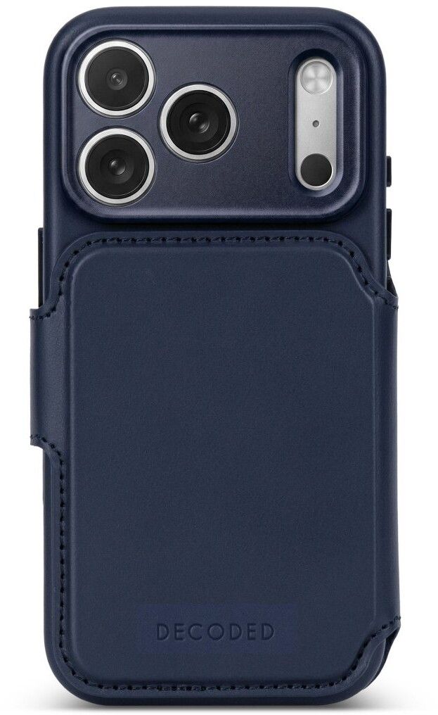 Decoded Detachable Wallet (iPhone 17 Pro/18 Pro) - Blå