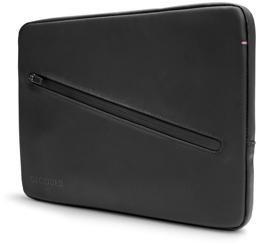 Decoded rammeomslag med glidelås (Macbook Pro 15/16) - Svart