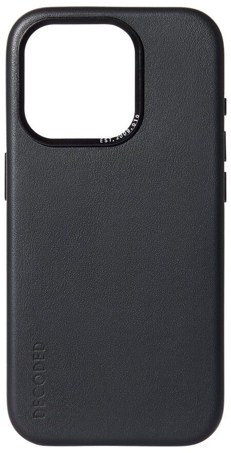 Decoded Leather Backcover Iphone 13, Iphone 14, Iphone 15 Sort