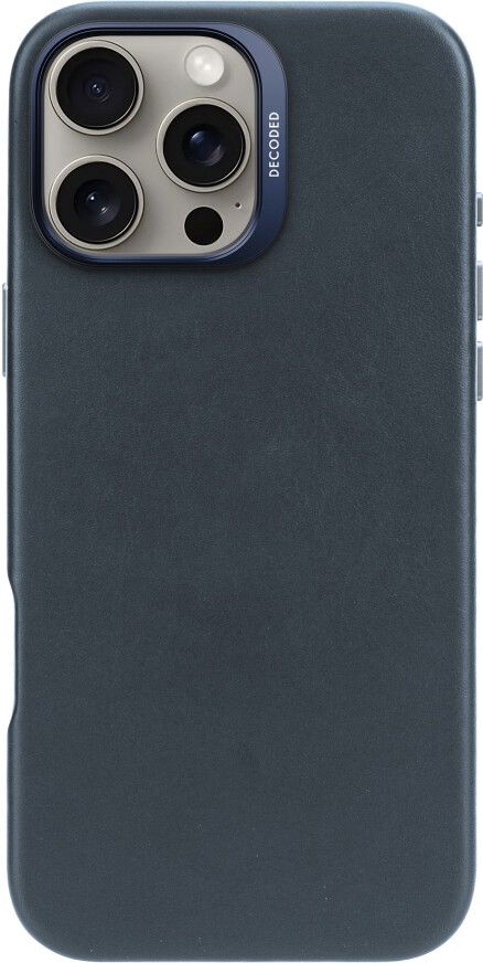 Decoded skinnbakdeksel MagSafe (iPhone 16 Pro Max) - Blå