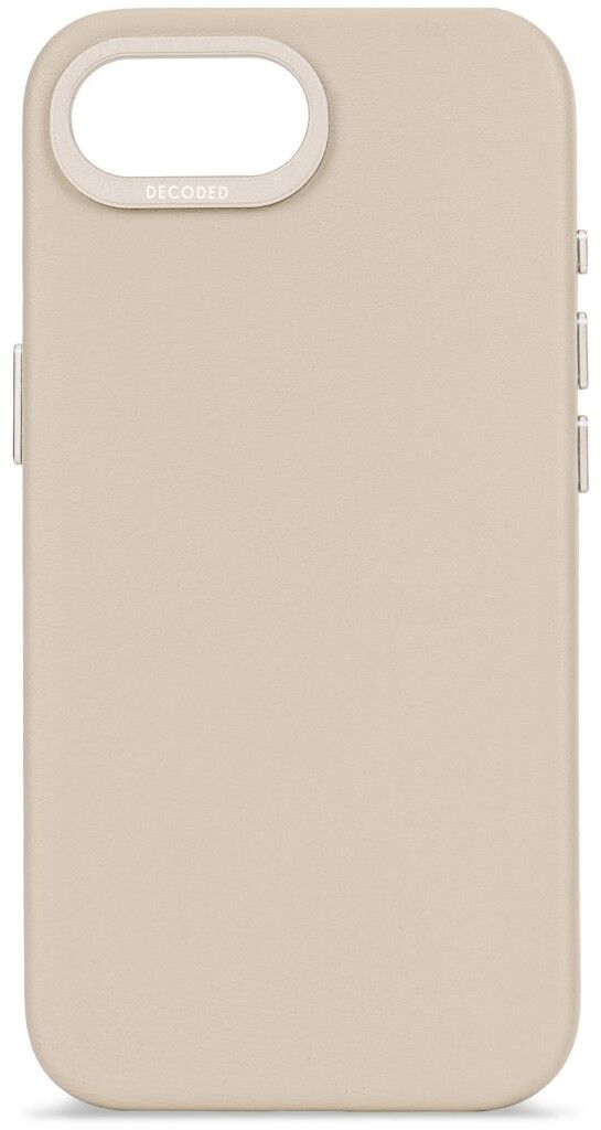 Decoded i dekodet skinn MagSafe (iPhone 16e) - Beige