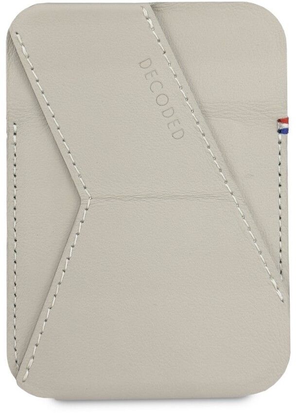 Decoded MagSafe-korthylse med stativ - Beige