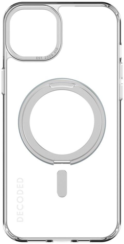 Decoded resirkulert plastløkkestativ bakdeksel (iPhone 15 Plus) - Gjennomsiktig
