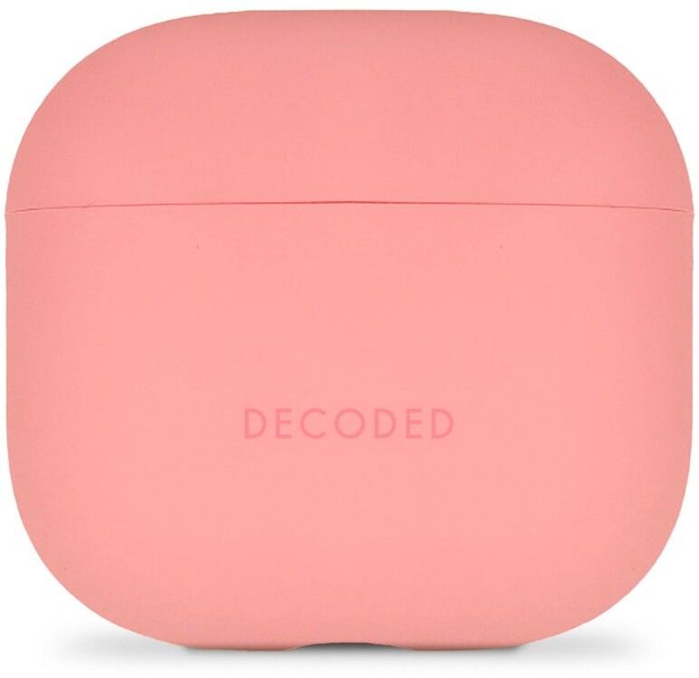 Decoded silikon AirCase (AirPods 4) - Rosa
