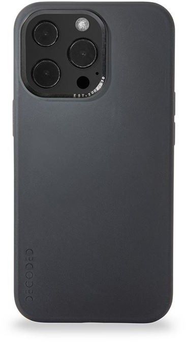 Decoded silikondeksel (iPhone 13 Pro Max) - Svart