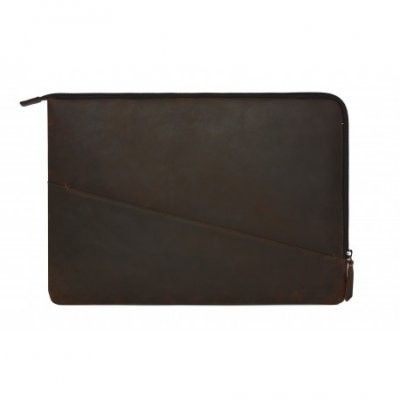 Decoded Waxed Slim Leather Sleeve