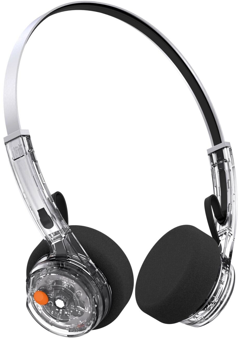 defunc Mondo Freestyle On-Ear Bluetooth Headset Clear