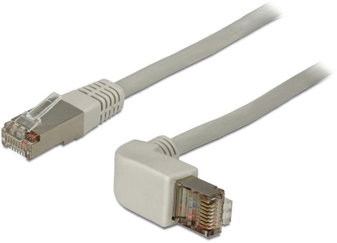 DeLock Angled Network Cable CAT6a S/STP - 2 meter