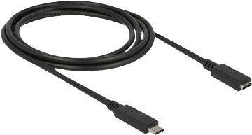 DeLock USB-C skjøteledning - 2m