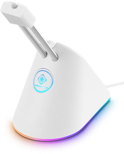 Deltaco Gaming RGB musebungee - Vit