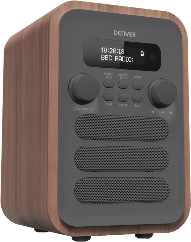 Denver DAB-48 FM / DAB + / Radio / Bluetooth - Hvit