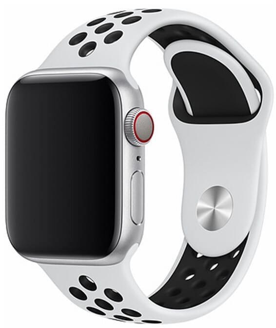 Devia Deluxe Sport2 (Watch 42/41/40/38mm) - Hvit/svart