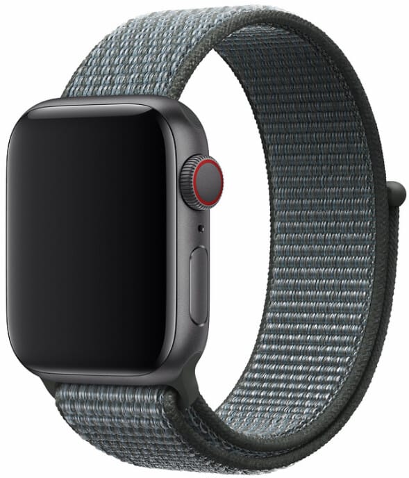 Devia Deluxe Sport3 Nylon Band (Watch 42/41/40/38mm) - Mörkgrå