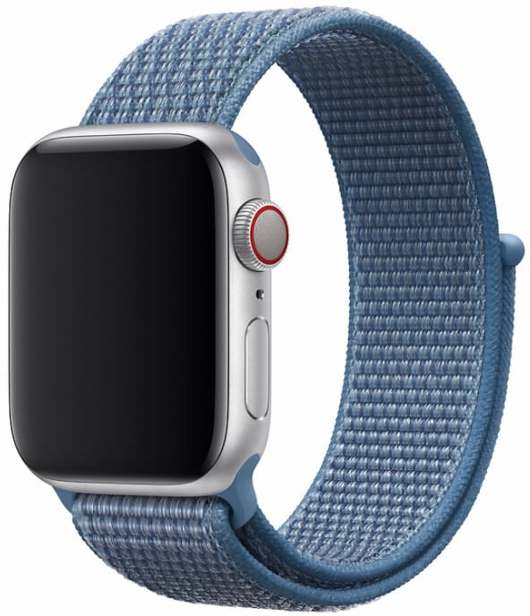 Devia Deluxe Sport3 Nylon Band (Watch 42/41/40/38mm) - Ljusblå