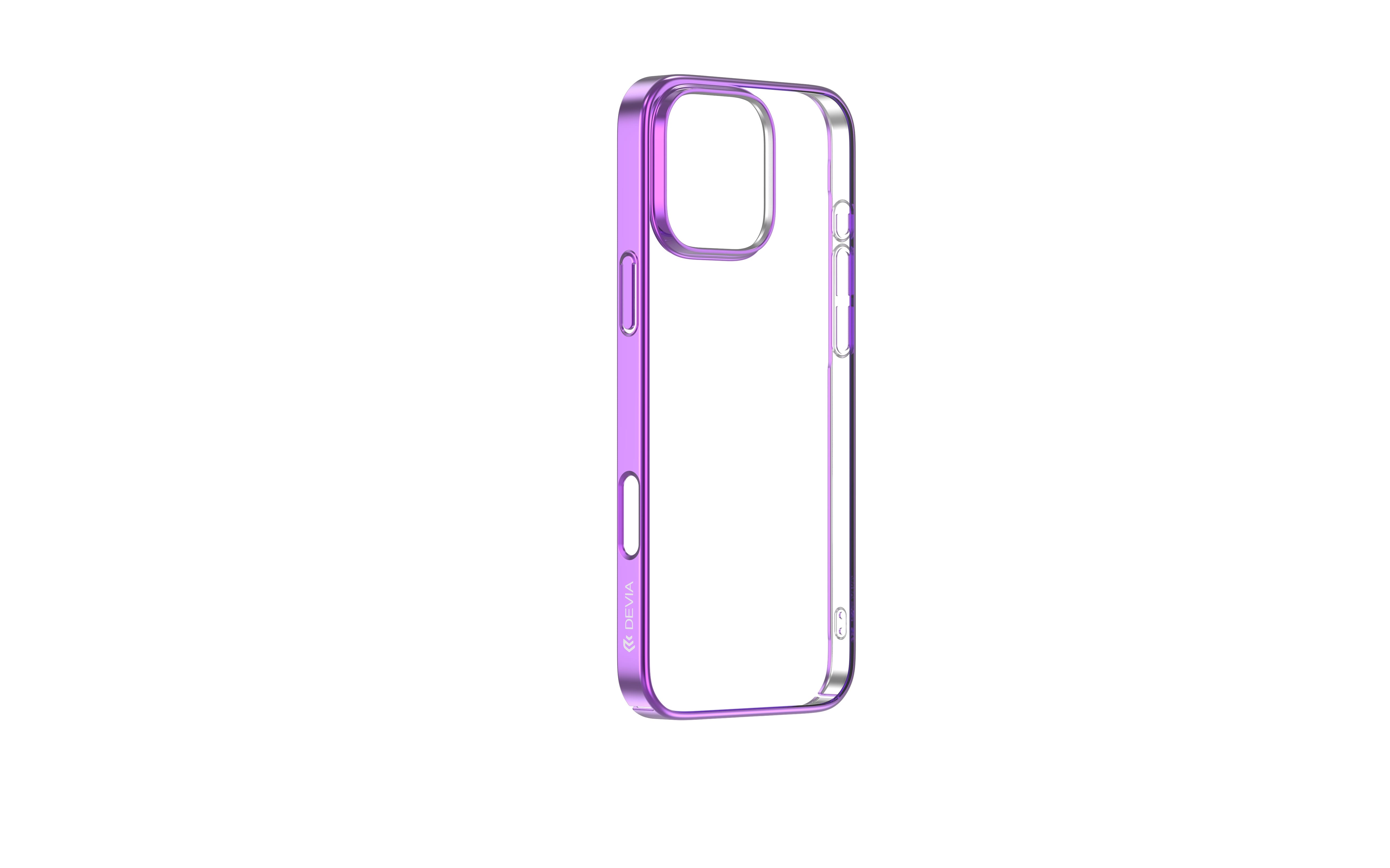 Devia Glimmer-deksel (iPhone 16) - Lila