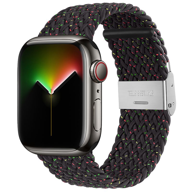Devia Sport4 Nylon Braided Loop (Watch 42/41/40/38mm) - Black Starlight