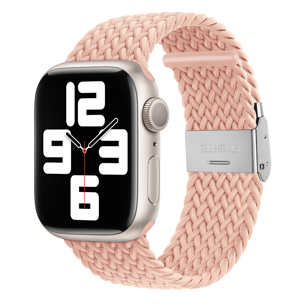 Devia Sport4 Nylon Braided Loop (Watch 42/41/40/38mm) - Pink Starlight