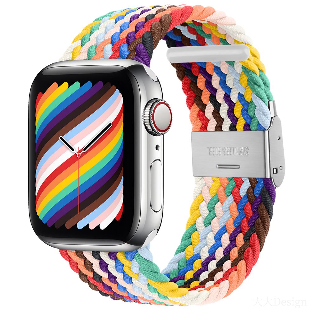 Devia Sport4 Nylon Braided Loop (Watch 49/46/45/44/42mm) - Regnbue