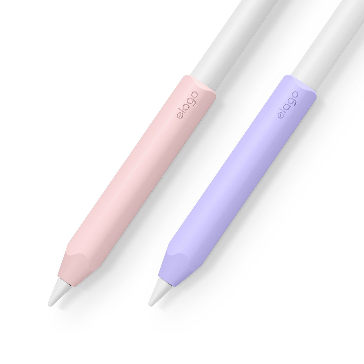 Elago Grip Silicone Holder (Apple Pencil 2) - Rosa/lila