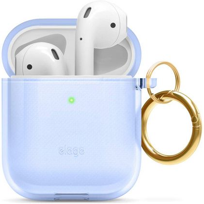 Elago AirPods Clear TPU Case (AirPods 1/2) - Lyseblå