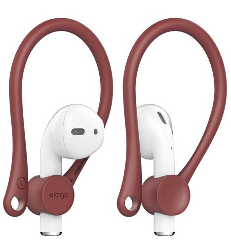 Elago Airpods Earhooks Over-ear (AirPods 1/2) - Röd