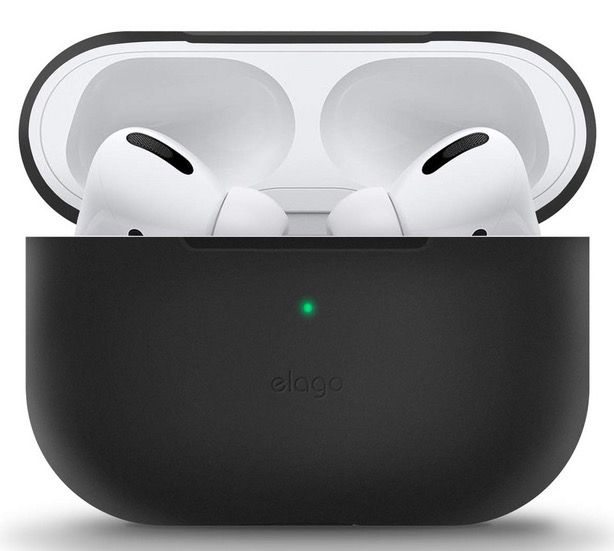 Elago Silicone (AirPods Pro) - Case - Svart