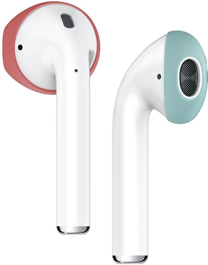 Elago Secure Fit (AirPods 1/2) - Mörkrosa/turkos