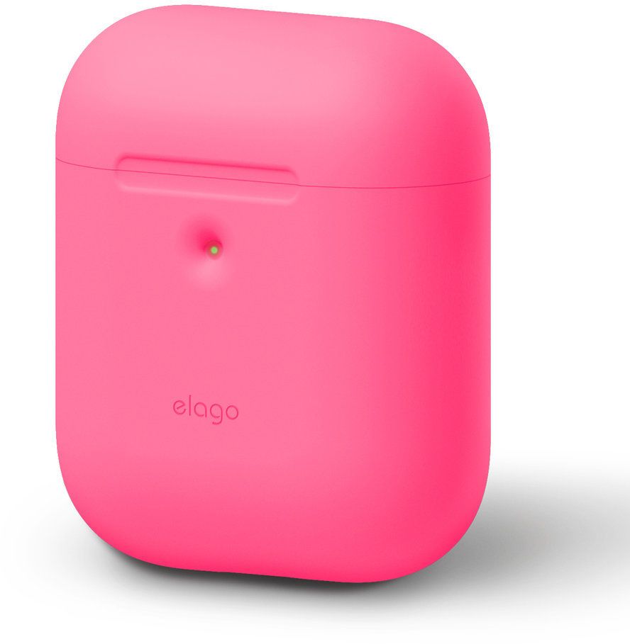 Elago AirPods Silikon Futteral for AirPods Futteral - Neonrosa
