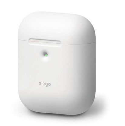 Elago AirPods Silikon Futteral for AirPods Futteral - Vit