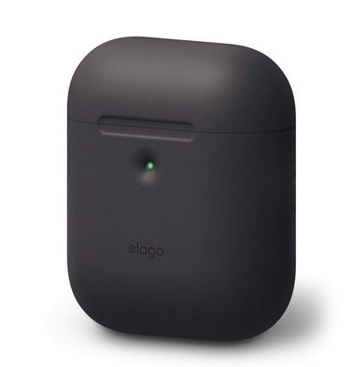 Elago AirPods Silikon Futteral for AirPods Futteral - Svart