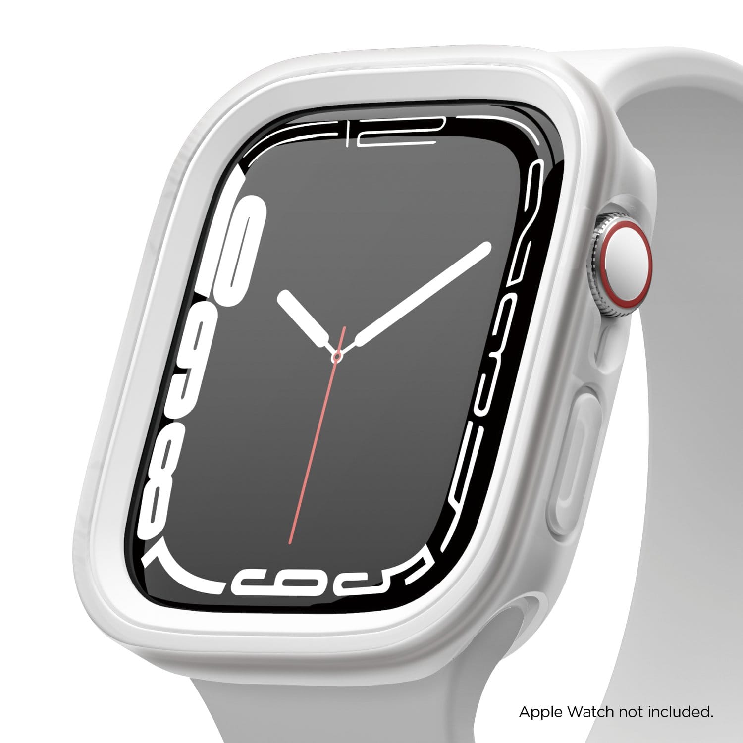 Elago Duo-deksel (klokke 45 / 44 mm) - Transparent/vit