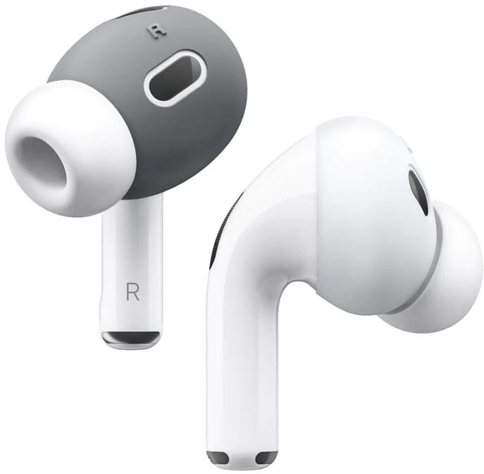Elago øretipsdeksel (AirPods Pro 2) - Hvit/grå