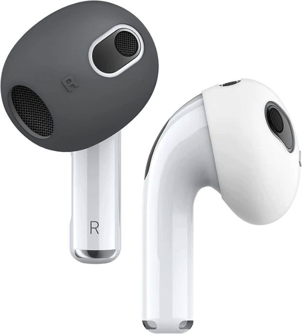Elago Tip Cover (AirPods 3) - Grå/hvit