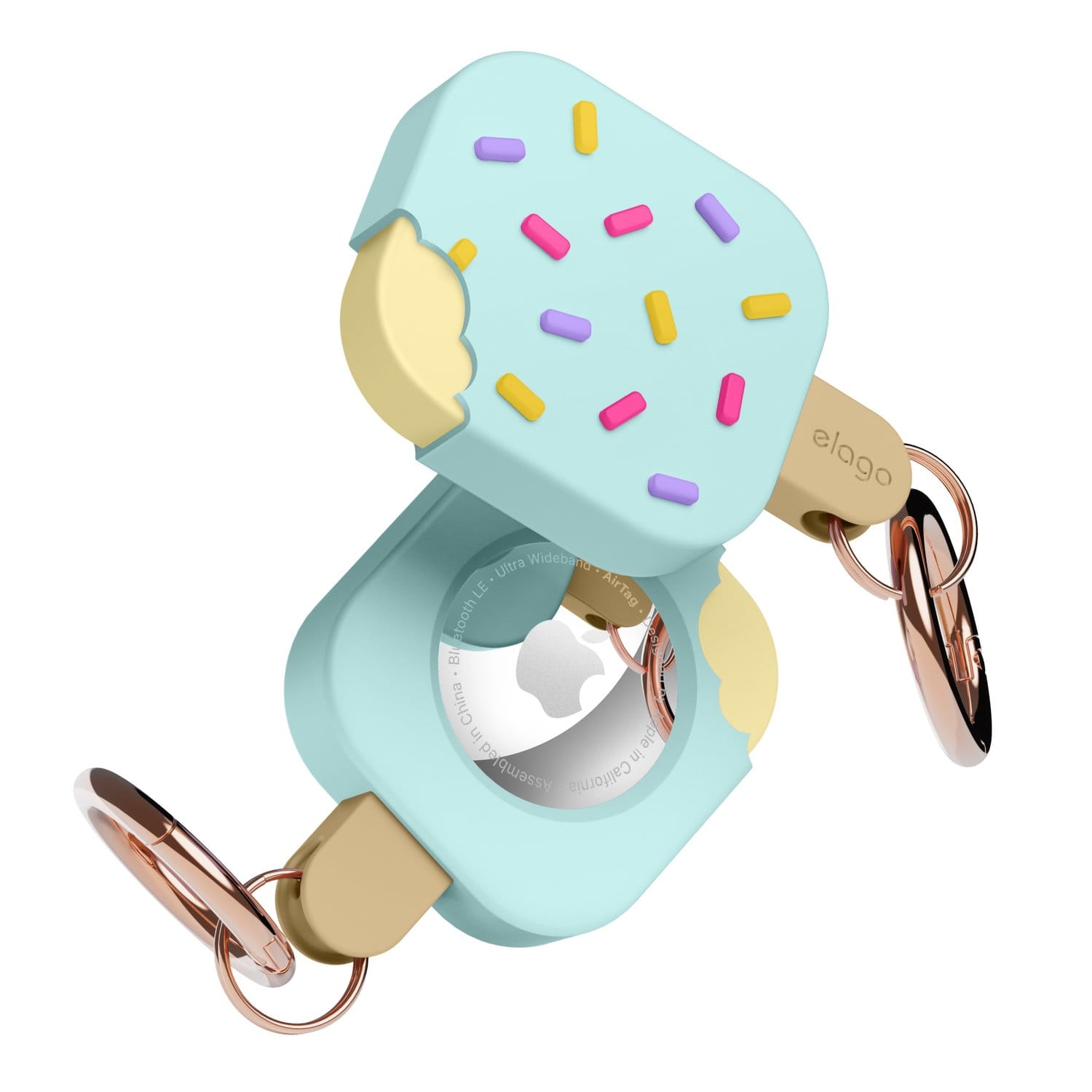 Elago Ice Cream Case (AirTag) - beskyttende deksel - Grön