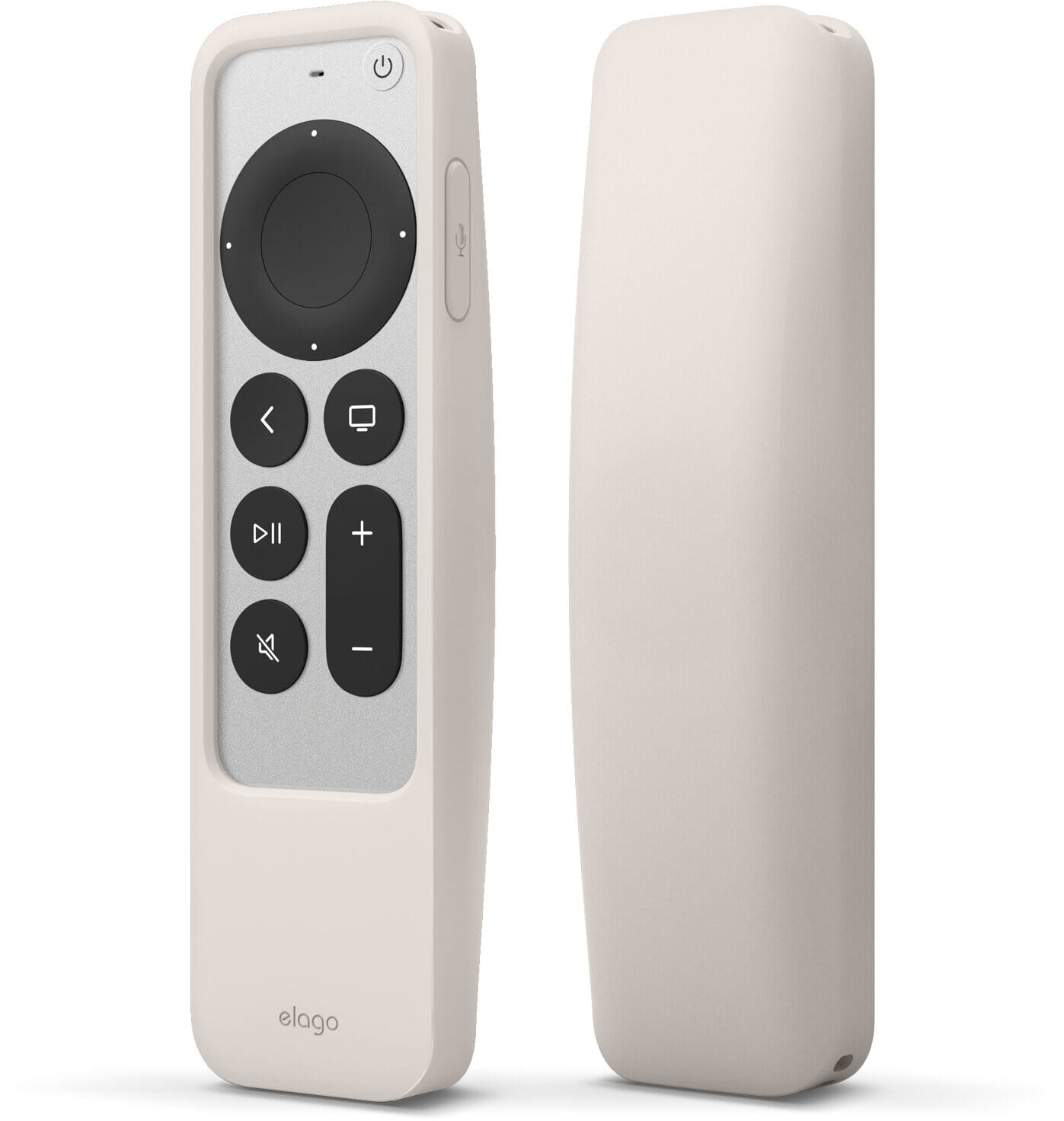 Elago R5 Intelli Case (Siri Remote gen 3/2) - skall - silikon - Beige