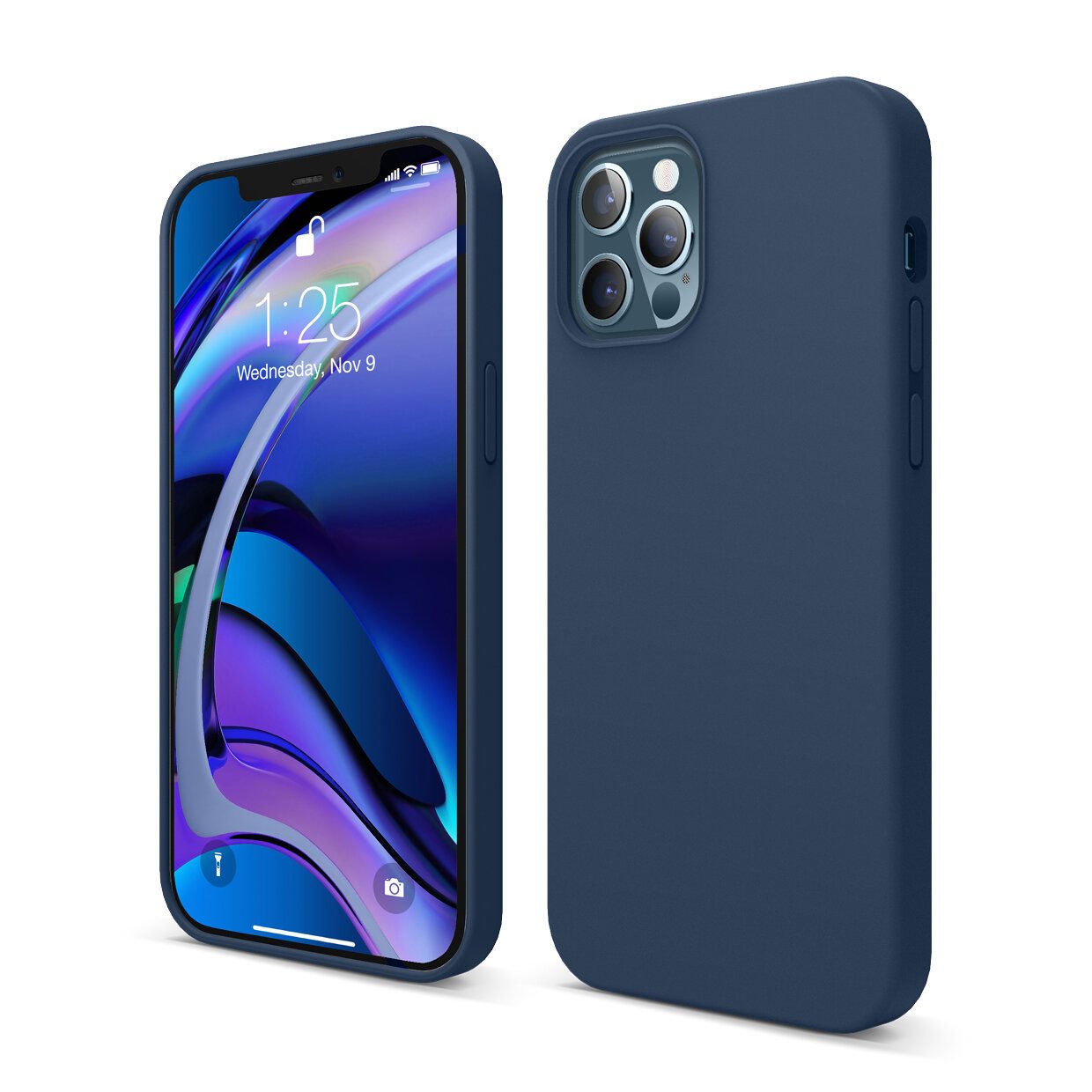 Elago silikonetui (iPhone 13) - Mørke blå