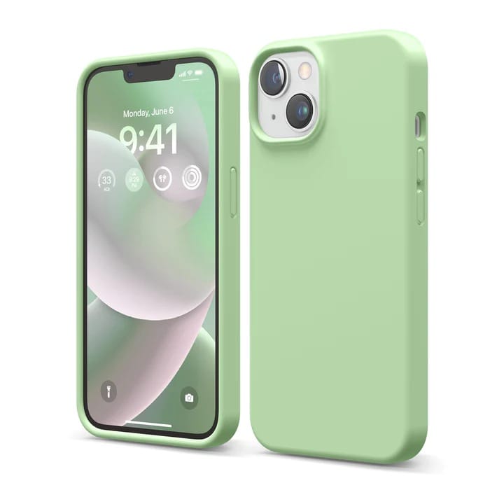 Elago silikondeksel (iPhone 14 Plus) - Pastellgrønn