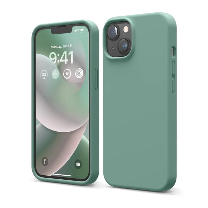 Elago silikondeksel (iPhone 14 Plus) - Pastellgrønn