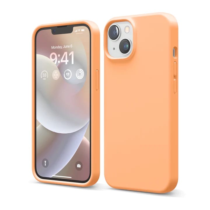Elago silikondeksel (iPhone 14 Pro) - Oransje
